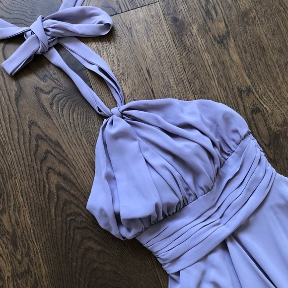 Bridesmaid dusty purple dress - Picture 4 of 6